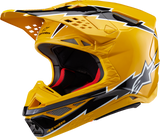 Casco ALPINESTARS Supertech M10 - Ampress - MIPS - Negro brillante/Amarillo - Mediano 8300823-1414-M 