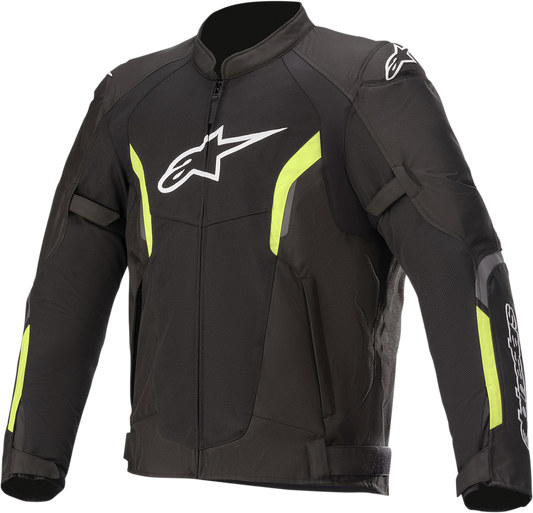 ALPINESTARS AST Air v2 Jacket - Black/Yellow - Small 3306121-155-S