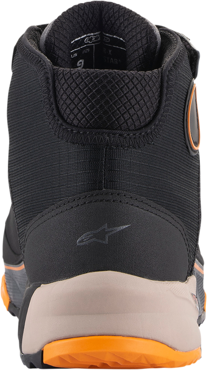 Zapatos ALPINESTARS CR-X Drystar - Negro/Marrón/Naranja - US 8.5 26118201284-8.5 