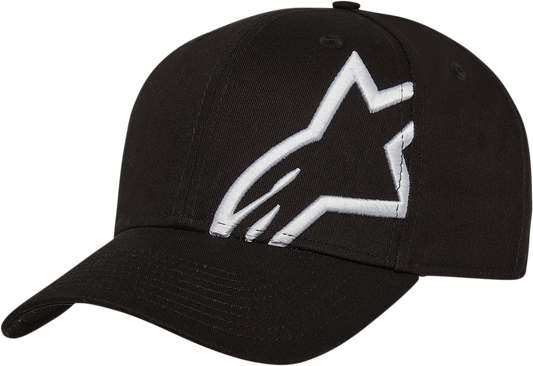 ALPINESTARS Corp Snap 2 Hat - Black/White - One Size 1211810091020OS