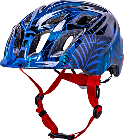 Casco iluminado KALI Child Chakra - Jungle - Azul brillante - XS 221022224 