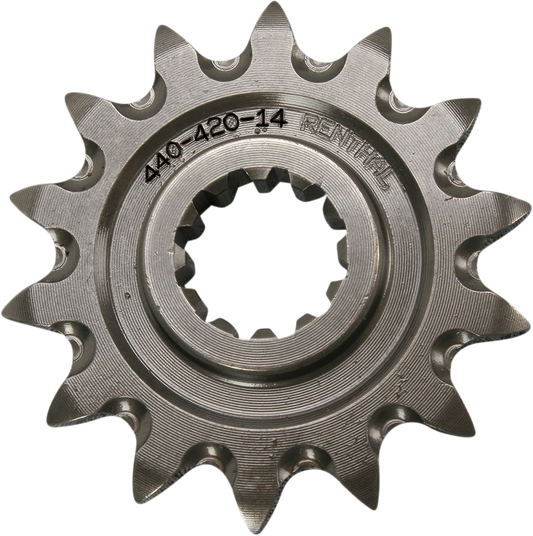 RENTHAL Sprocket - Front - 14 Tooth 440--420-14GP