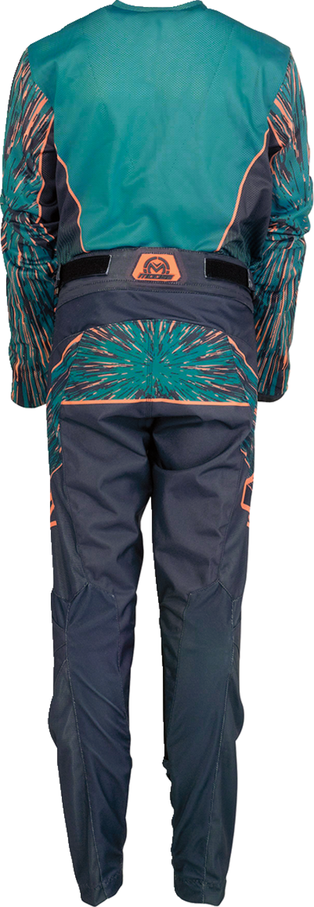 Camiseta juvenil MOOSE RACING Agroid - Azul/Naranja - Pequeña 2912-2330 