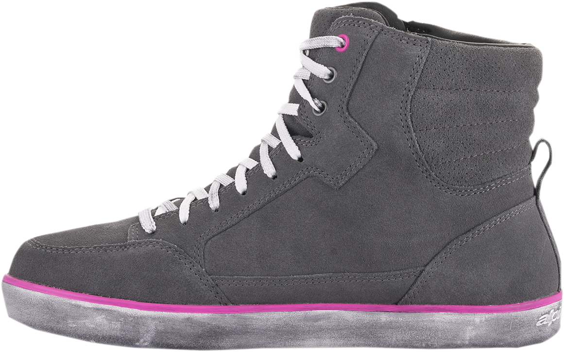 ALPINESTARS J-6 Waterproof Women's Shoes - Gray/Pink - US 5 254222090955