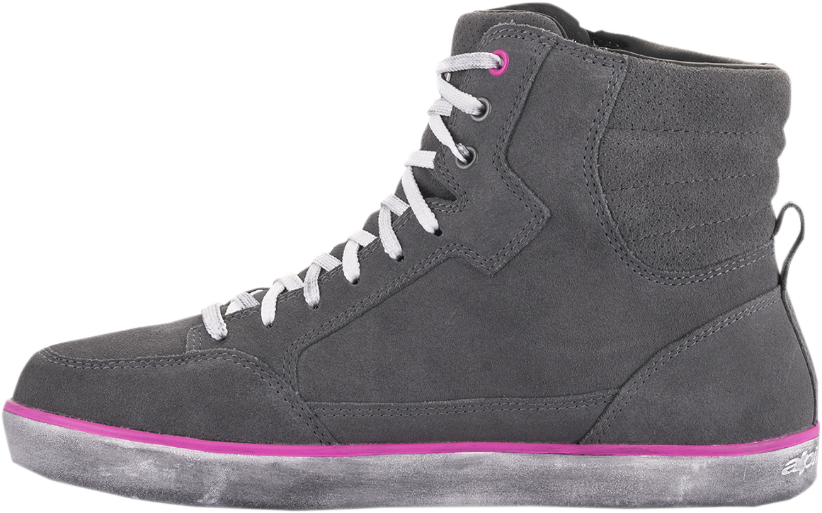 ALPINESTARS J-6 Waterproof Women's Shoes - Gray/Pink - US 8 254222090958