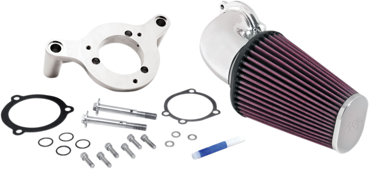 K & N Intake Kit - Chrome 57-1125P