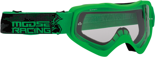 MOOSE RACING Qualifier Goggles - Agroid - Green 2601-2655