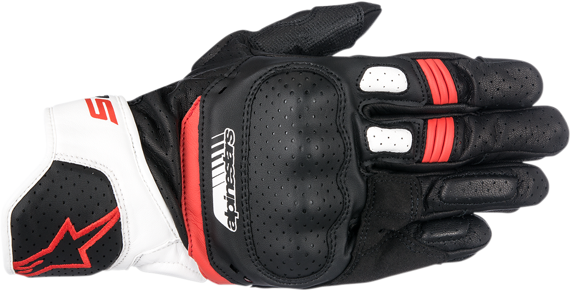 ALPINESTARS SP-5 Gloves - Black/White/Red - Medium 3558517-123-M