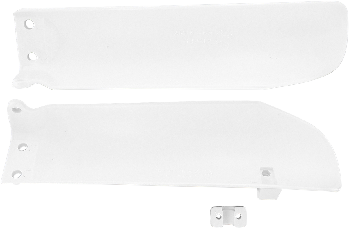 ACERBIS Lower Fork Covers for Inverted Forks - White 2253090002