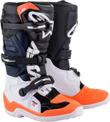 Botas ALPINESTARS Tech 7S - Negro/Naranja/Blanco - US 7 2015017-1241-7 