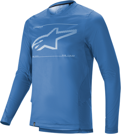 Camiseta ALPINESTARS Drop 6.0 - Manga larga - Azul - 2XL 1766420-7310-2X 