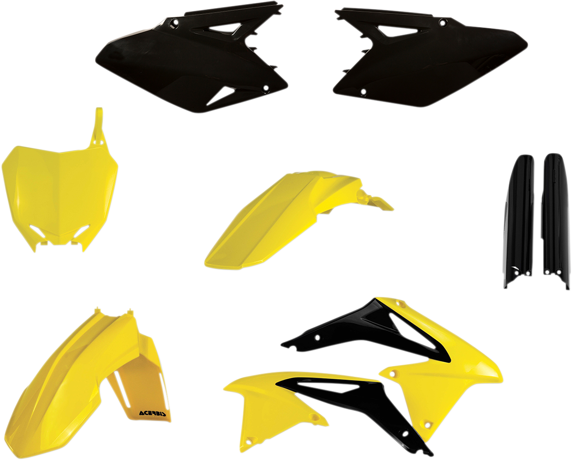 ACERBIS Full Replacement Body Kit - OE '17 Yellow/Black 2198045569