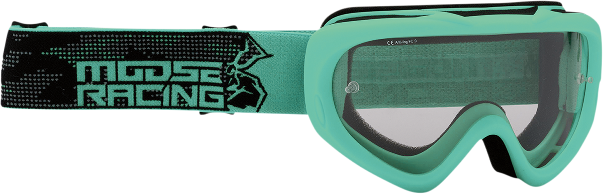 MOOSE RACING Youth Qualifier Goggles - Agroid - Mint 2601-2664