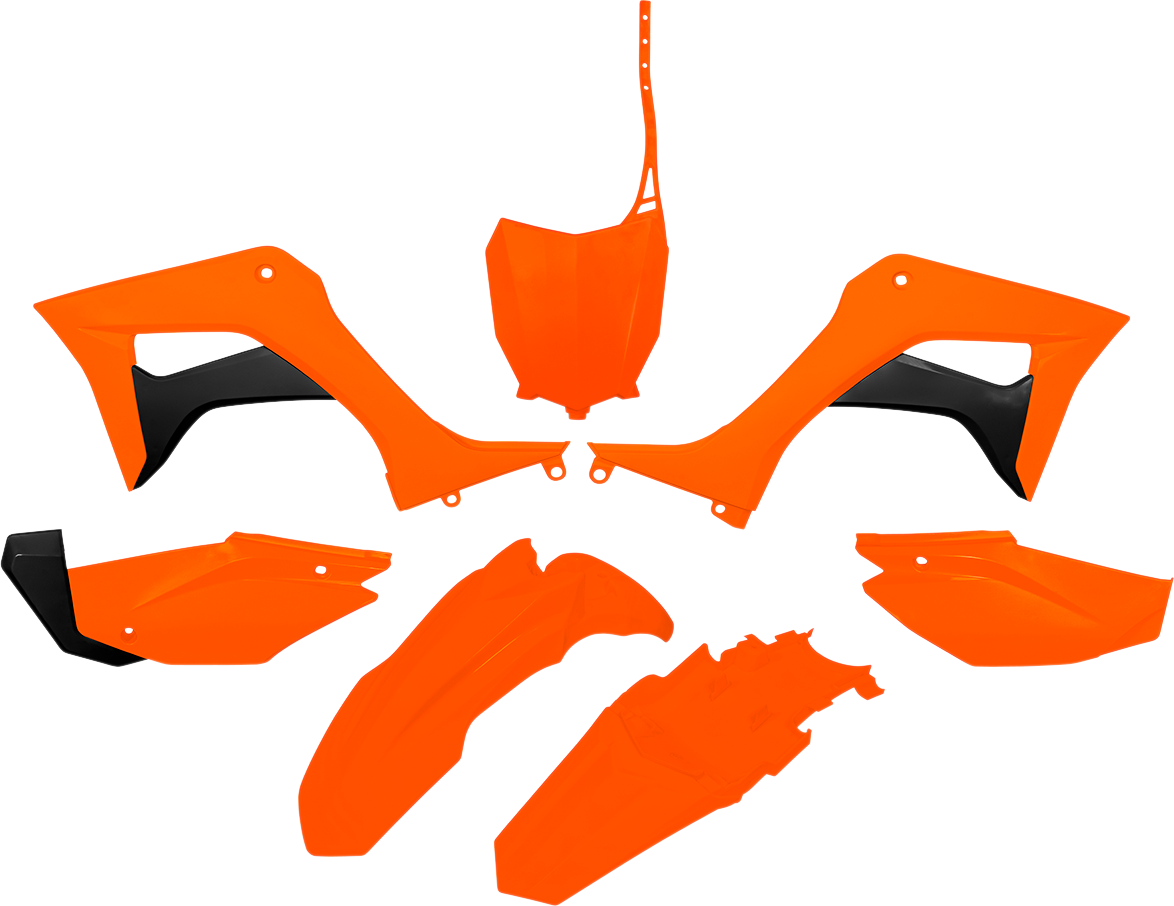 Kit de carrocería de repuesto UFO - Naranja fluorescente HOKIT124-FFLU