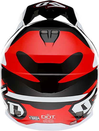 6D ATR-1 Helmet - Apex - Red - Small 10-4535