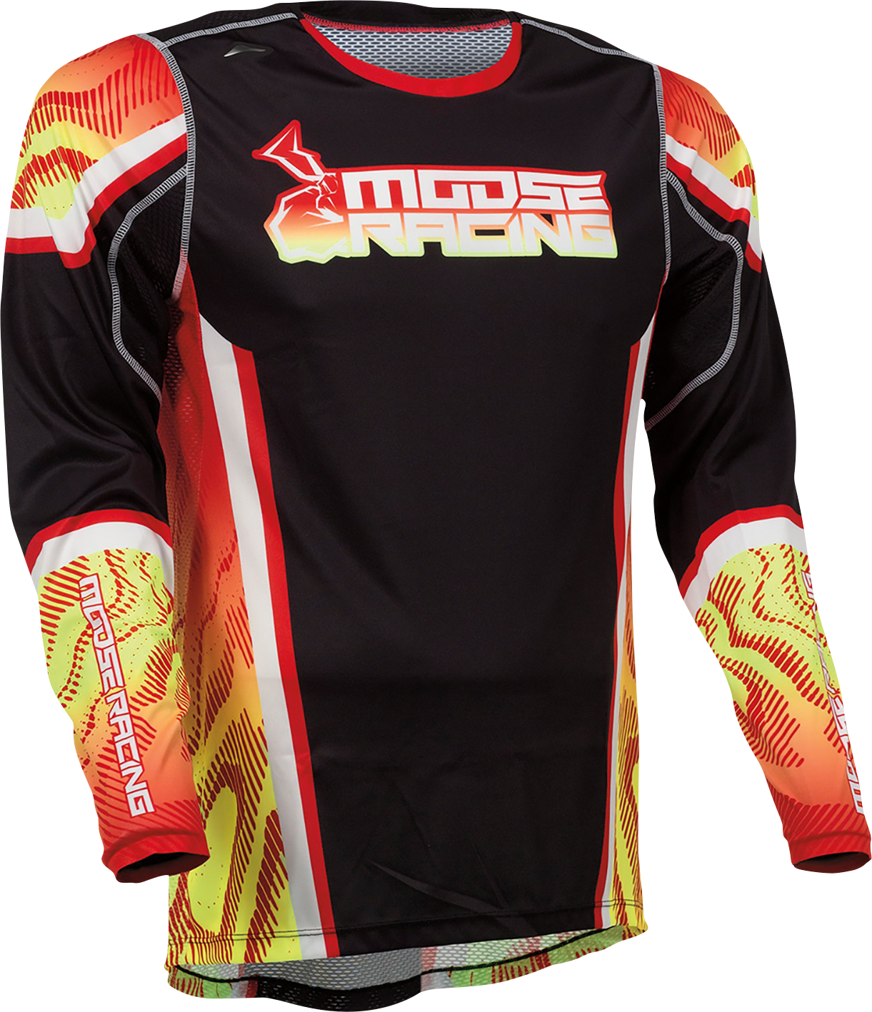 MOOSE RACING Agroid Jersey - Red/Yellow/Black - Large 2910-7392