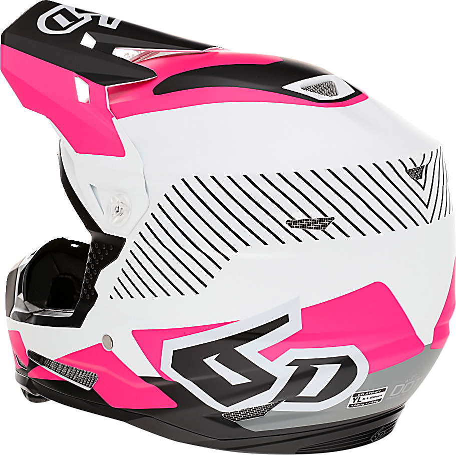 6D ATR-2Y Helmet - Fusion - Pink - Medium 11-6411