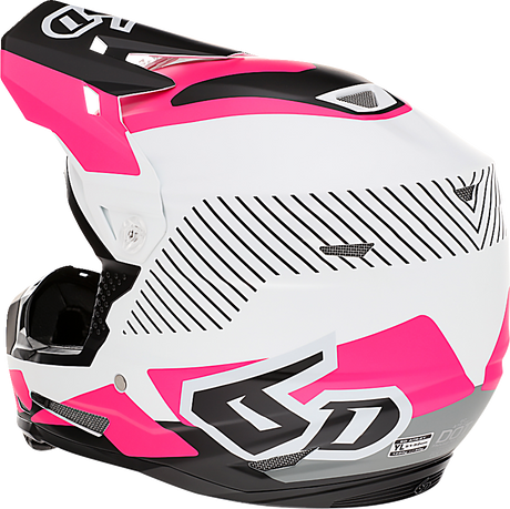 6D ATR-2Y Helmet - Fusion - Pink - Large 11-6412