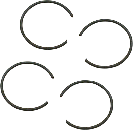 Circlips de pasador de muñeca S&amp;S CYCLE - Paquete de 4 OEM# S/B 22097-99 106-2304