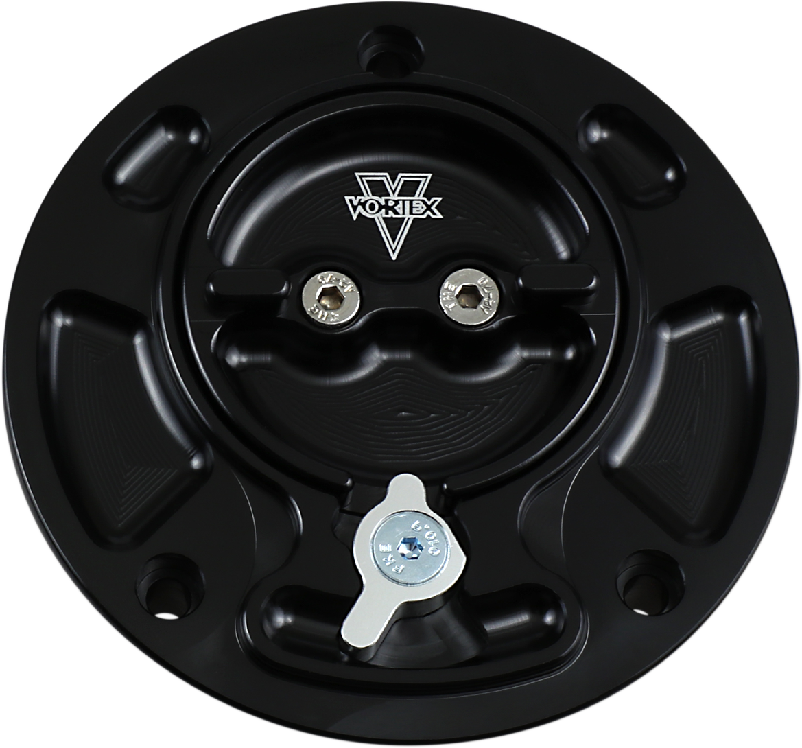 VORTEX Fuel Cap - Black - Ducati GC110K