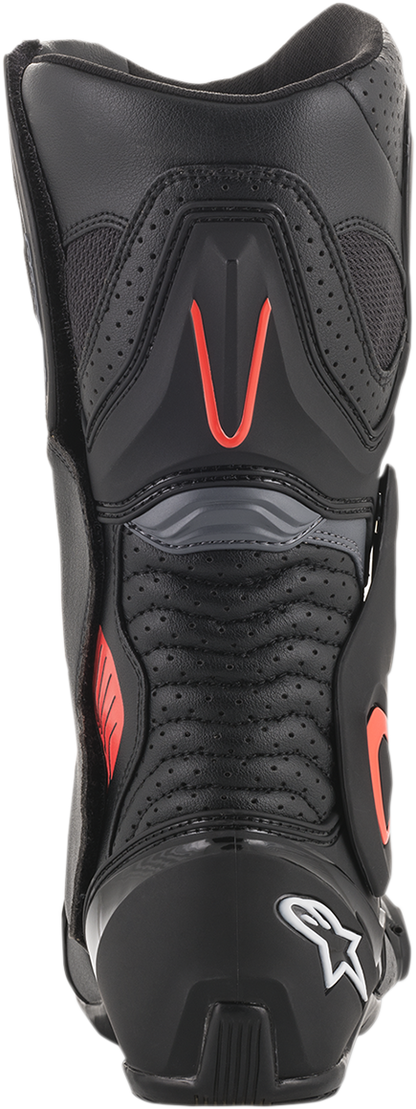 ALPINESTARS SMX-6 v2 Vented Boots - Black/Gray/Red - US 6.5 / EU 40 2223017-1133-40