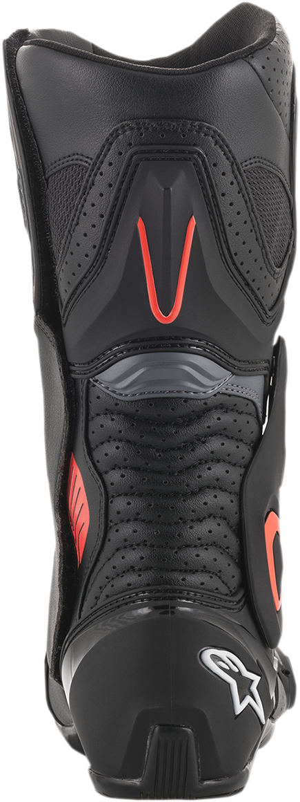 ALPINESTARS SMX-6 v2 Vented Boots - Black/Gray/Red - US 9 / EU 43 2223017-1133-43