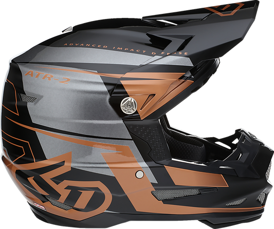 6D ATR-2 Helmet - Mach - Bronze/Gray/Black - Medium 12-3306