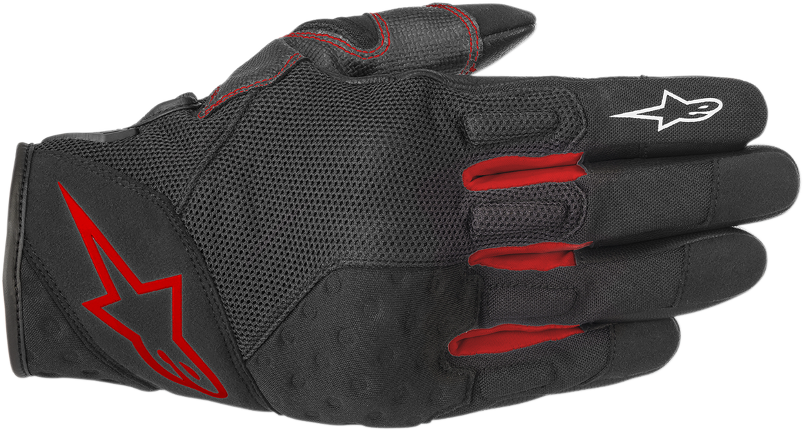 ALPINESTARS Crossland Gloves - Black/Red - Small 3566518-13-S