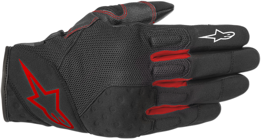 ALPINESTARS Crossland Gloves - Black/Red - Large 3566518-13-L