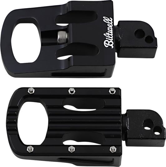 BILTWELL Punisher Footpeg - Passenger - Black - M8 7005-203-04