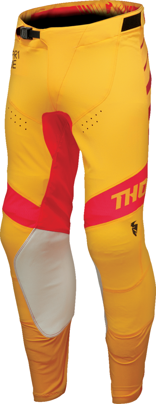 THOR Prime Analog Pants - Lemon/Red - 30 2901-11081