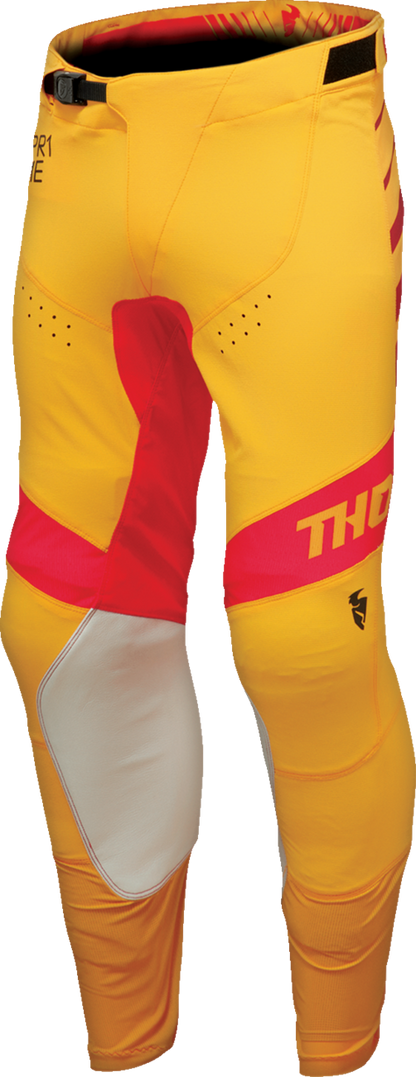 THOR Prime Analog Pants - Lemon/Red - 30 2901-11081