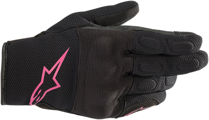 ALPINESTARS Stella S-Max Drystar® Gloves - Black/Fuchsia - Medium 3537620-1039-M