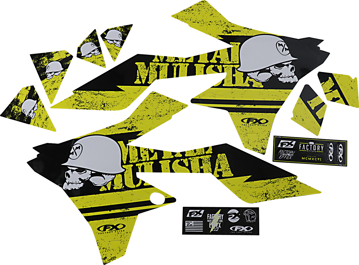 Kit de gráficos FACTORY EFFEX Metal Mulisha - Suzuki 23-11432 