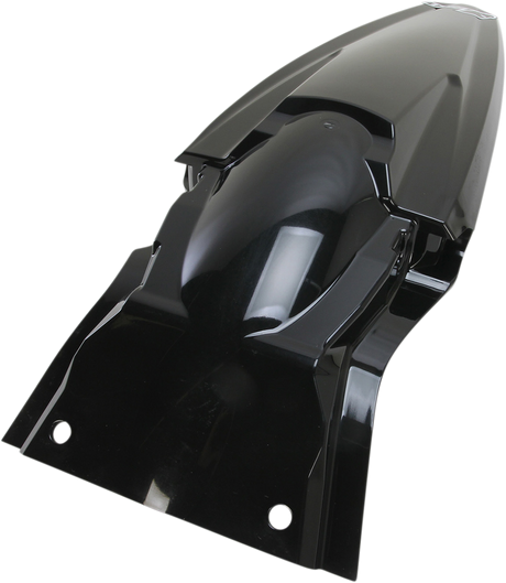 UFO MX Rear Fender - Black KA04734-001