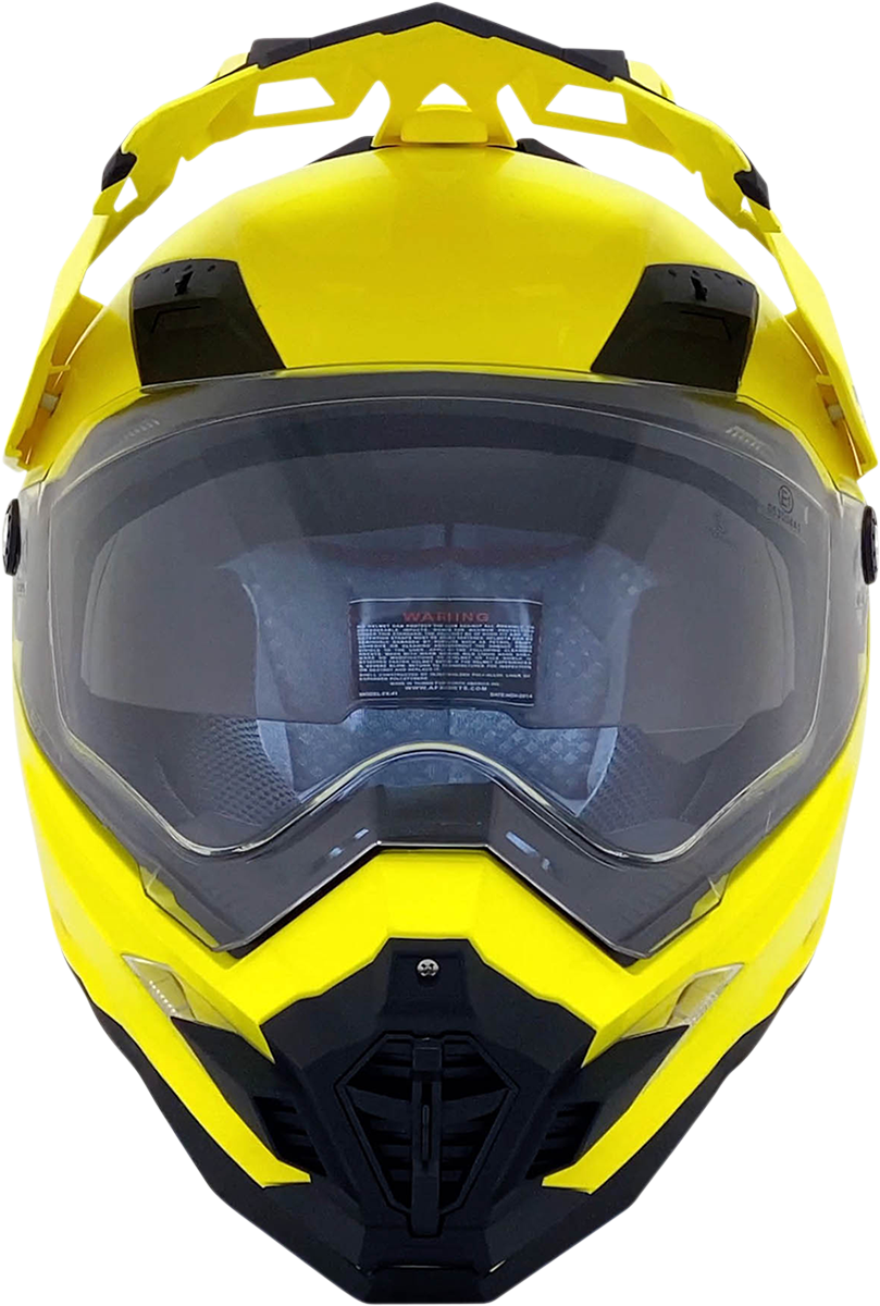 AFX FX-41DS Helmet - Hi-Vis Yellow - XS 0110-3772