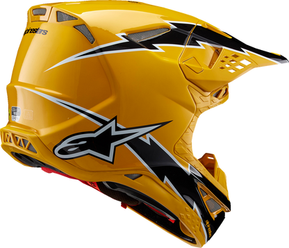 ALPINESTARS Supertech M10 Helmet - Ampress - MIPS® - Gloss Black/Yellow - Small 8300823-1414-S