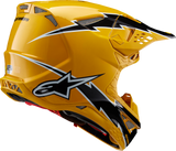 Casco ALPINESTARS Supertech M10 - Ampress - MIPS - Negro brillante/Amarillo - XS 8300823-1414-XS 