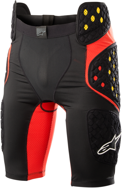 ALPINESTARS Sequence Pro Shorts - Black/Red - Large 6507718-13-L