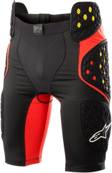 ALPINESTARS Sequence Pro Shorts - Black/Red - Medium 6507718-13-M