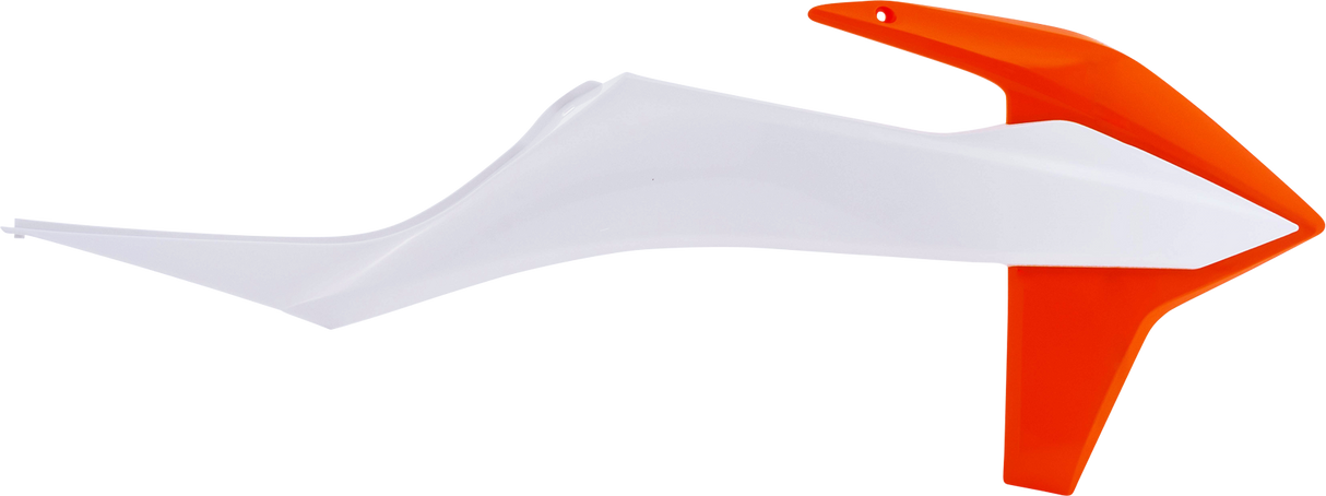 Cubierta del radiador ACERBIS - Naranja OEM/Blanco OEM 2726516813