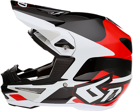 6D ATR-1 Helmet - Apex - Red - Medium 10-4536