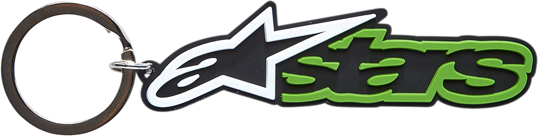 ALPINESTARS Key Fob - Blaze - Black/Green 1019940061060