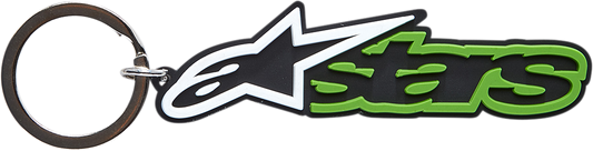 ALPINESTARS Key Fob - Blaze - Black/Green 1019940061060