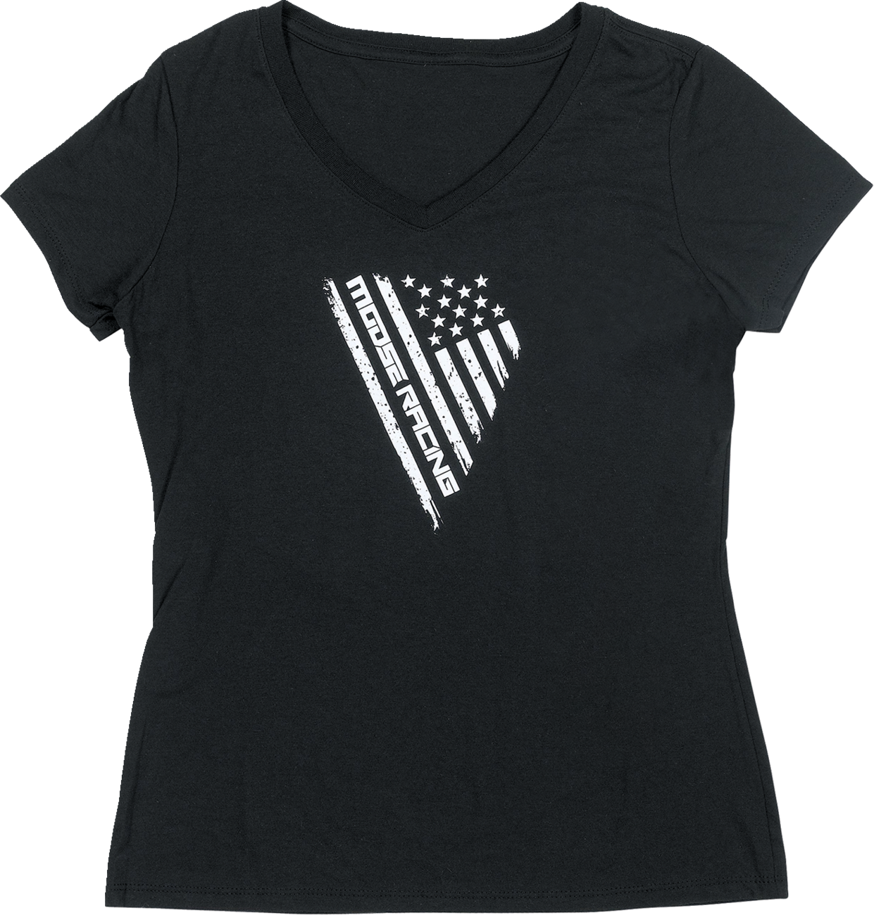 MOOSE RACING Women's Salute T-Shirt - Black - Small 3031-4166