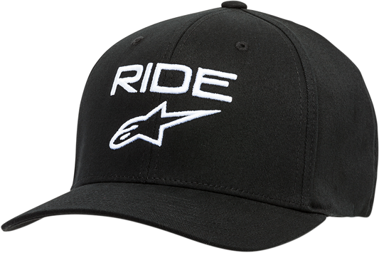 ALPINESTARS Ride 2.0 Hat - Black/White - Large/XL 1019811141020LX