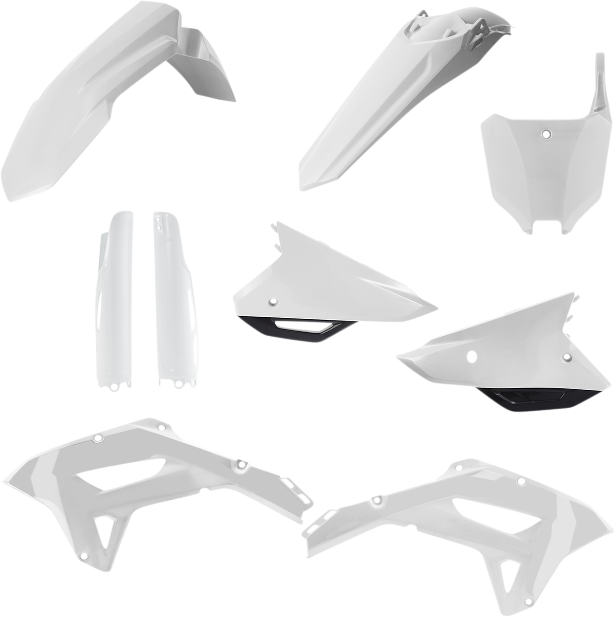 ACERBIS Full Replacement Body Kit - White/Black 2861801035