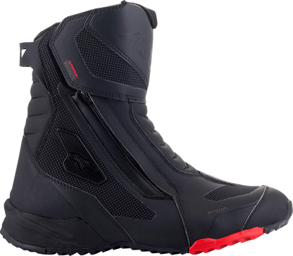 ALPINESTARS RT-7 Drystar® Boots - Black/Red - US 11.5 / EU 45 2443023-13-45