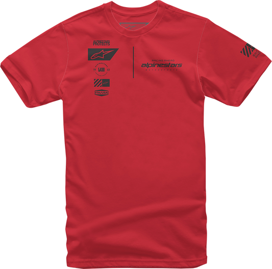 ALPINESTARS Position T-Shirt - Red - XL 1212-7203430-XL