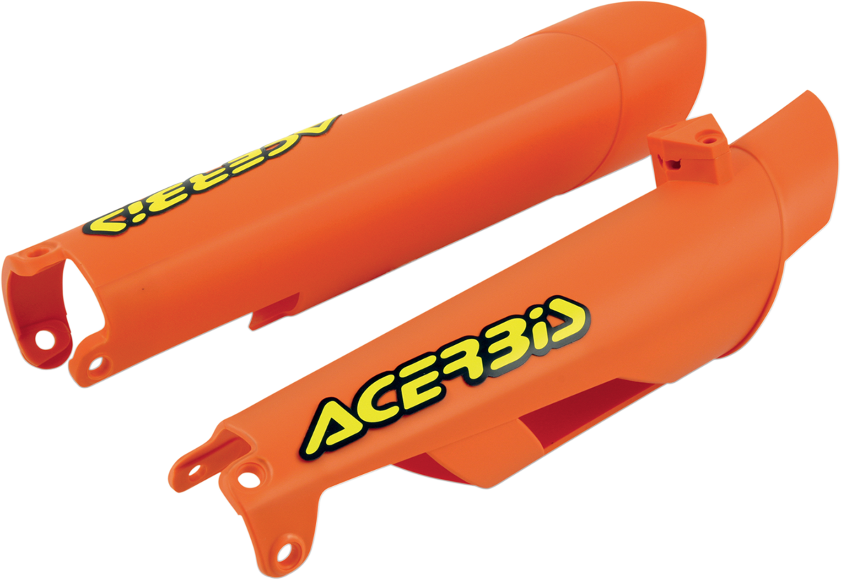 ACERBIS Lower Fork Covers for Inverted Forks - Orange N/F 15 SX/SXF/XC>04120281 2113750237